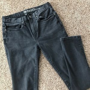 Gap black skinny jeans